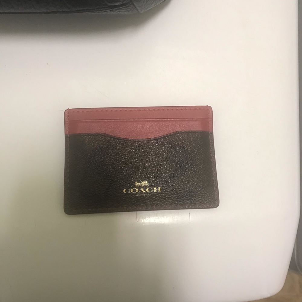 Coach card case